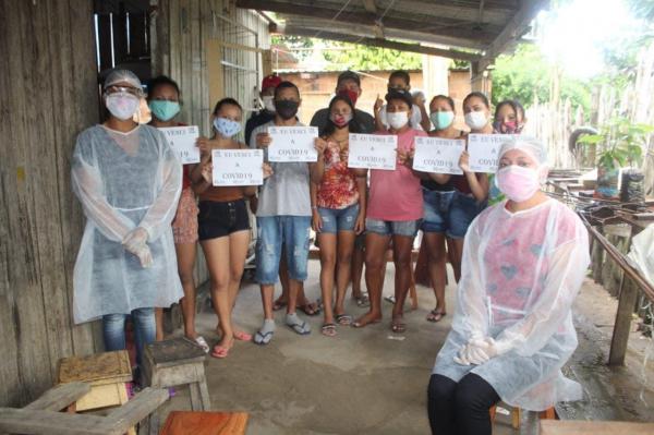 Dez integrantes da família Brandão estão curados do Coronavírus em BVR no Amazonas 