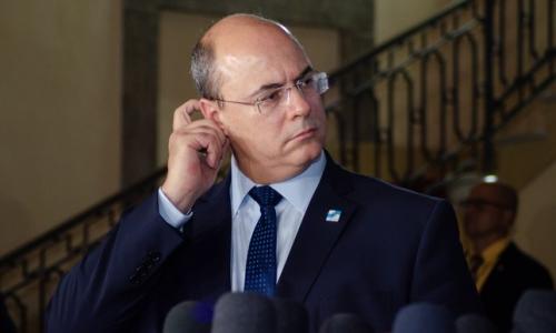Governador Witzel reúne o secretariado e diz que não renuncia