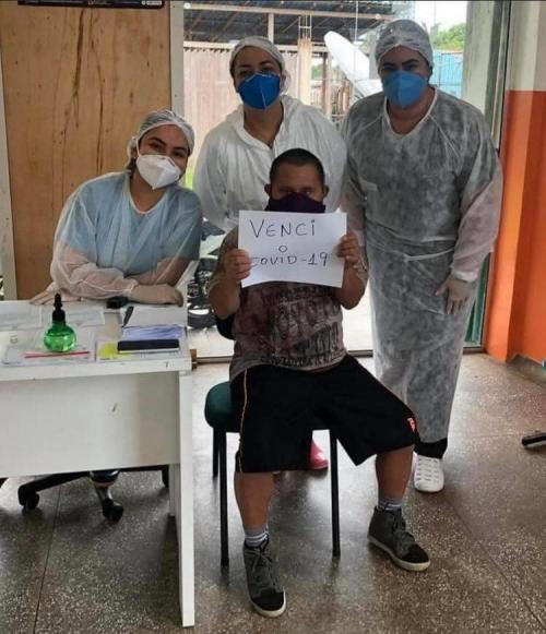 Francinaldo Tchanga está livre do Coronavírus 