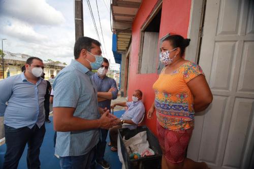 Wilson Lima inaugura obras do Prosamim no bairro Presidente Vargas, com investimentos de R$ 137 milhões