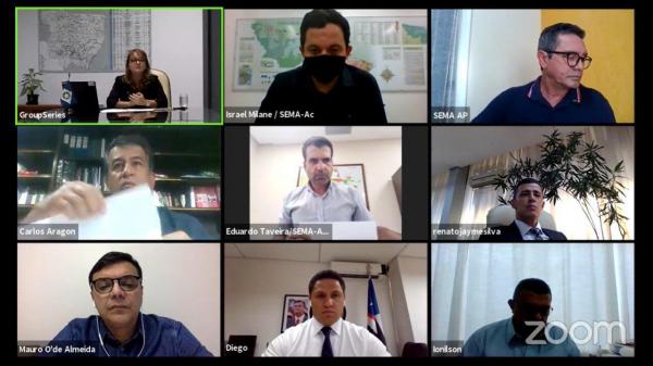 Debate on-line: AM aponta ações estratégicas de combate ao desmatamento em live com secretários da Amazônia Legal