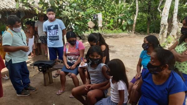 FUNAI e SESAI monitora grupo indígena em Juruti-PA residente na área urbana 