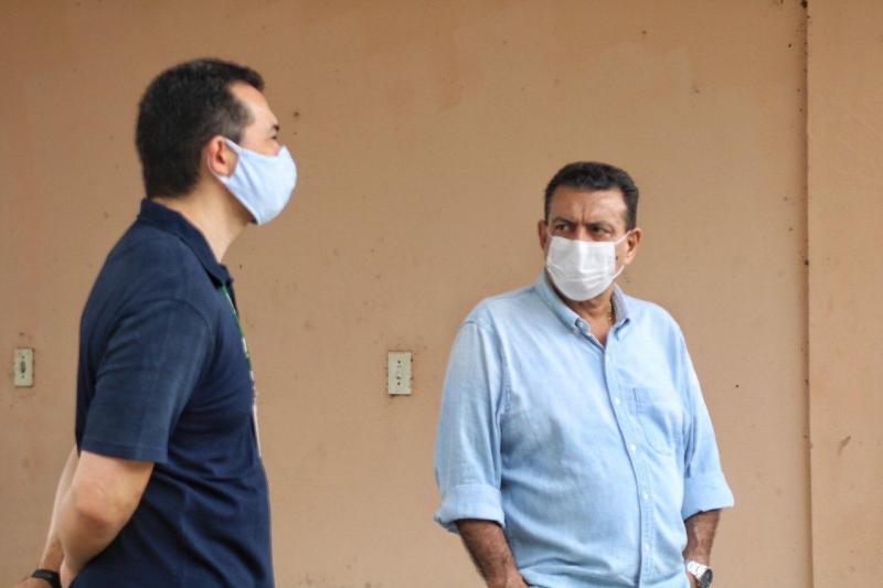 Secretário de Segurança faz vistoria em obra de Centro de Psicoterapia para servidores