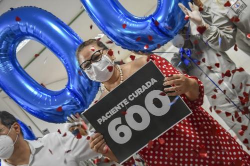 Hospital de Campanha da Prefeitura de Manaus ultrapassa 600 altas médicas