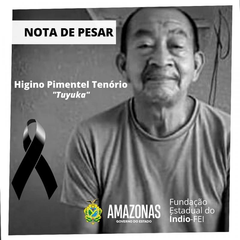 Morte do indígena Higino Tenório; Governador Wilson Lima e prefeito Arthur Neto emitem nota de pesar 