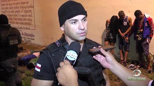 Capitão Ricardo Viana deu o banho de água no cenário do Boi Caprichoso