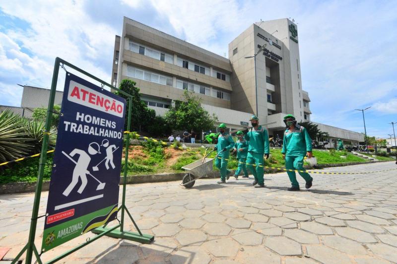 Governo do Estado avança 20% nas obras de recuperação do Hospital João Lúcio