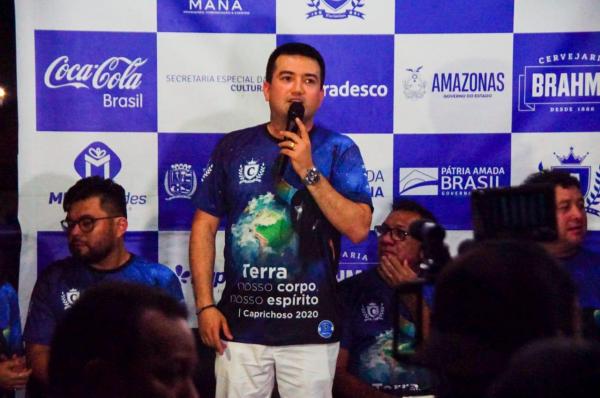 Em live, Jender Lobato anuncia medidas de apoio ao Caprichoso para driblar crise financeira