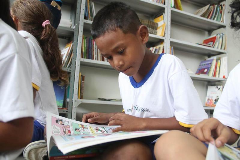 Prefeitura de Manaus realiza atividades em alusão ao ‘Dia D da Leitura’