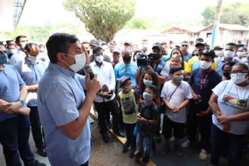 Wilson lima inaugura hospital e quadras poliesportivas em Novo Aripuanã