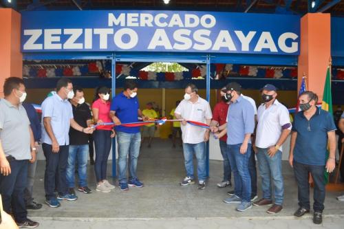 Senador Omar e deputados prestigiam prefeito Bi Garcia na inauguração de mais obras na cidade e interior de Parintins