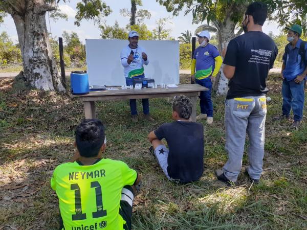 Sepror leva capacitação e apoio a piscicultores de Nova Olinda do Norte 