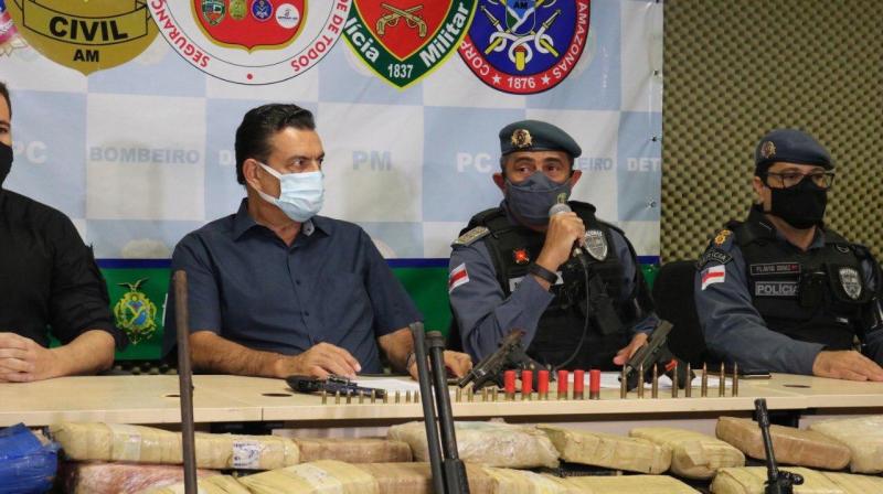 Operação da SSP-AM detém 14 envolvidos com o tráfico e apreende 14 armas de fogo na zona norte de Manaus