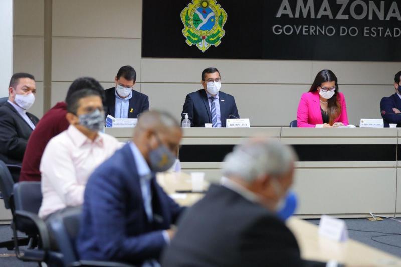 Governador alerta população para manter medidas de proteção contra a covid-19 Governador alerta população para manter medidas de proteção contra a covid-19