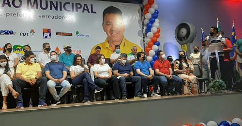 Com o apoio de 16 partidos, Bi Garcia é candidato a prefeito de Parintins