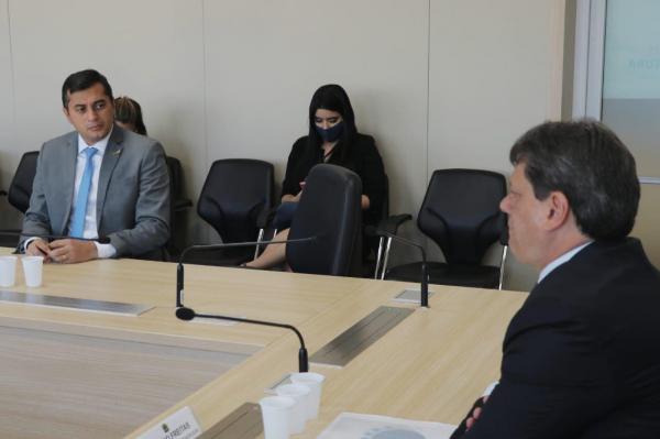 Wilson Lima recebe em Brasília confirmação de ministro da Infraestrutura sobre licitação da BR-319 