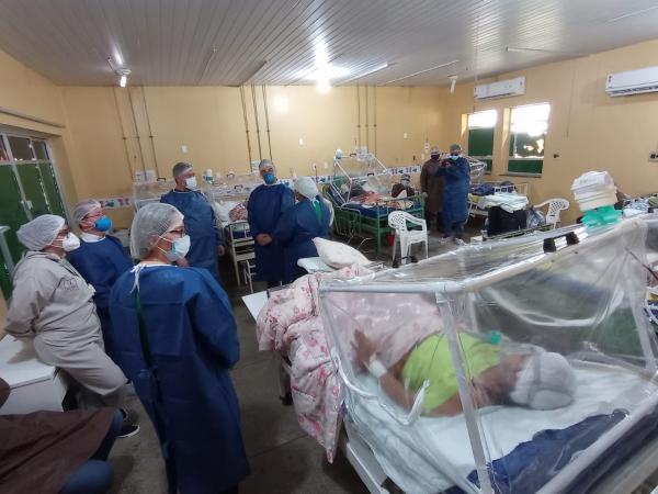 OPAS e Susam verificam a atuação de Parintins no combate à pandemia do Coronavirus