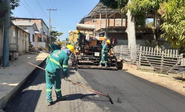 Governo do Estado avança com as obras no sistema viário de Tefé