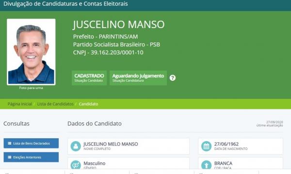 Veja os 76 candidatos a vereador de Juscelino Manso na eleição 2020 Veja os 76 candidatos a vereador de Juscelino Manso na eleição 2020