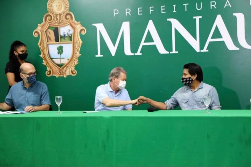 Prefeito Arthur empossa agentes indígenas e reforça prevenção e controle da Covid-19