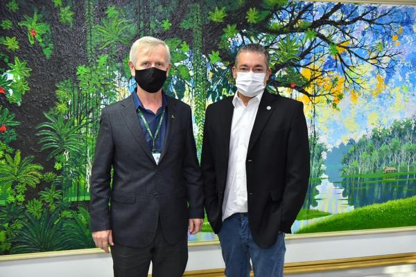 Na Suframa, Josué e Polsin debatem pautas do Governo Bolsonaro para alavancar economia do Amazonas