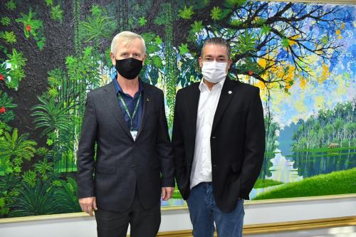 Na Suframa, Josué e Polsin debatem pautas do Governo Bolsonaro para alavancar economia do Amazonas