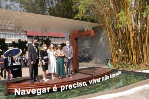 TCE-AM ergue monumento em homenagem às vítimas da Covid e profissionais de saúde