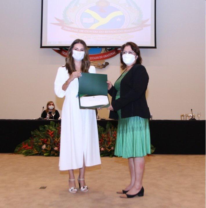 FVS recebe homenagem do TCE por enfrentamento da pandemia de covid-19 no Amazonas FVS recebe homenagem do TCE por enfrentamento da pandemia de covid-19 no Amazonas