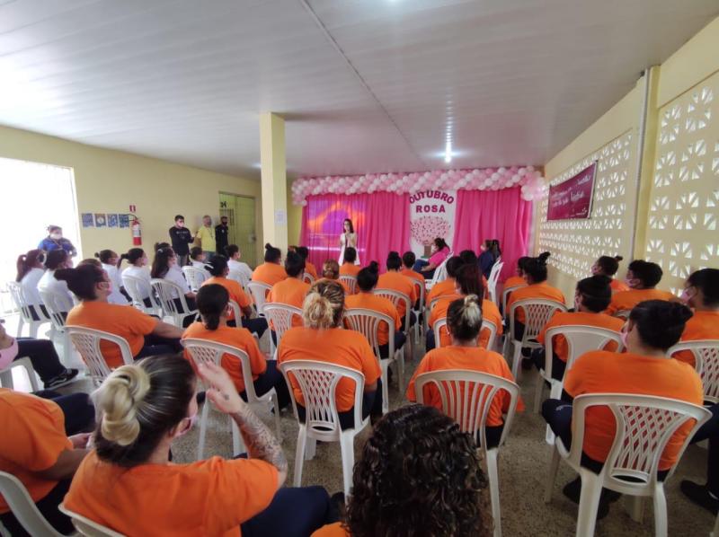 Seap inicia a programação do ‘Outubro Rosa’ nas unidades prisionais femininas