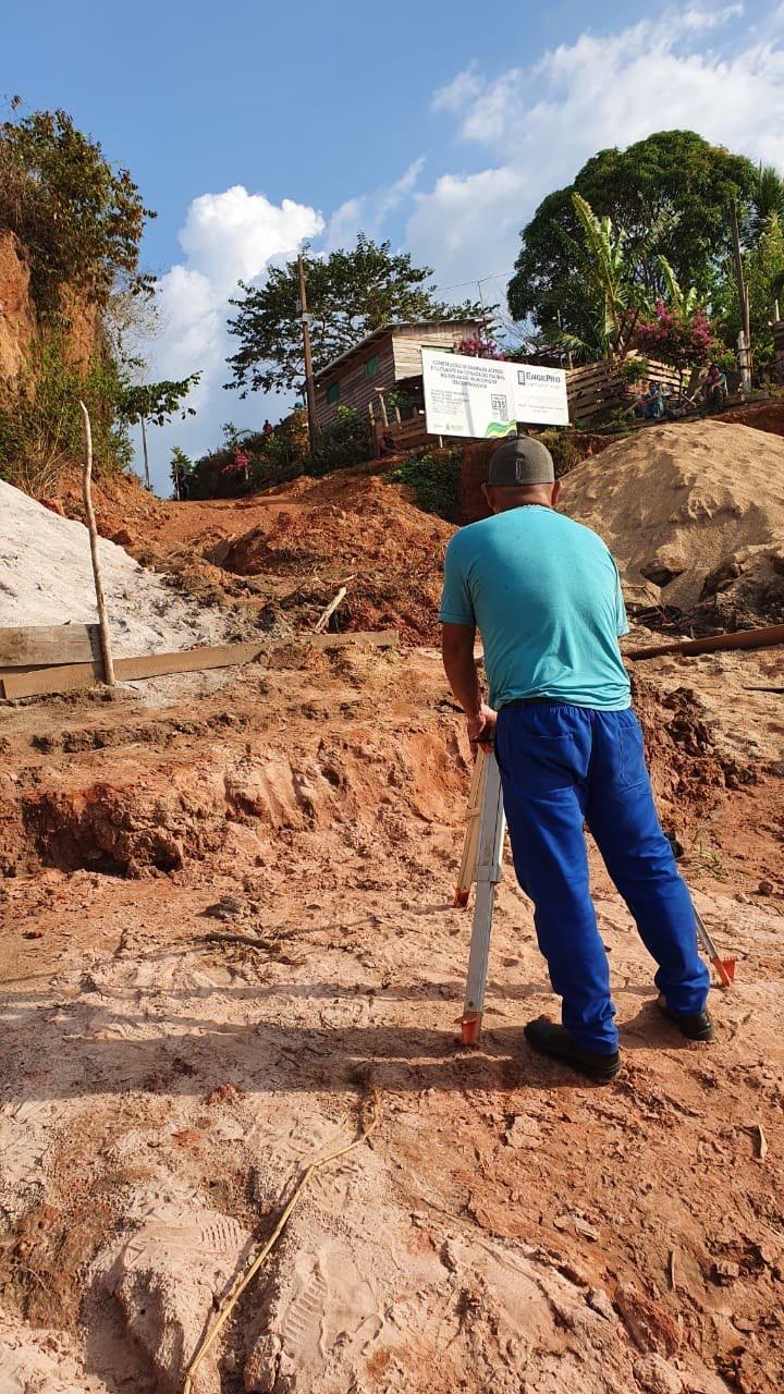 Governo do Estado alcança 59% de execução na construção do terminal flutuante de Itaubal, em Itacoatiara