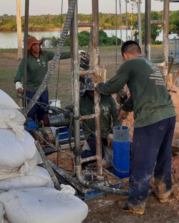 Prefeitura e Mb Consultoria perfuram poços artesianos nas comunidades da zona rural de Parintins