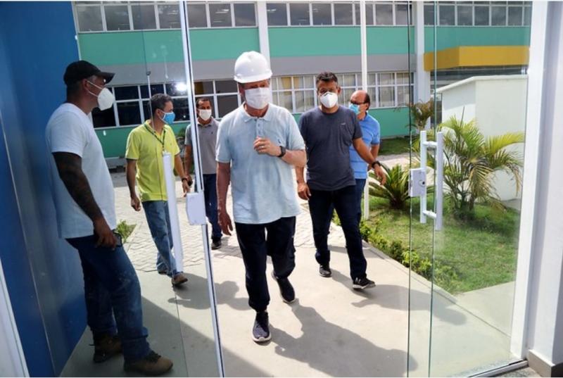 Obras de escolas em Manaus seguem  ritmo acelerado para receber alunos no início do ano letivo de 2021