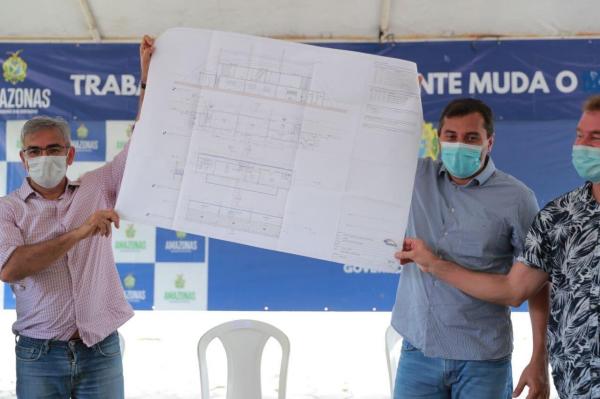 Wilson Lima anuncia a reforma do estádio do município de Barreirinha