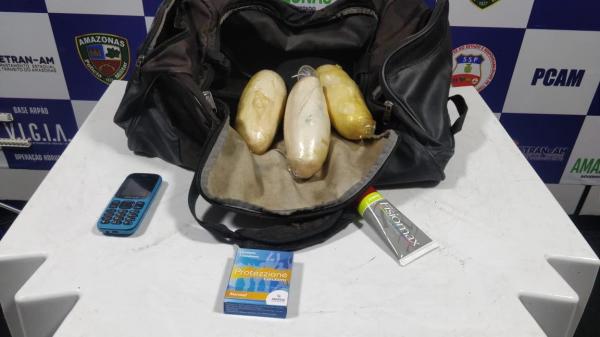 Base Arpão prende colombiano por tráfico de drogas no interior do estado