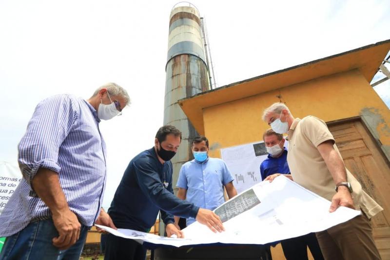 Wilson Lima anuncia investimento de mais de R$ 1 milhão no sistema de abastecimento de água de Japurá