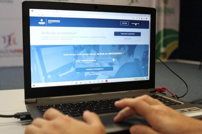 Em três meses, agendamento eletrônico da Amazonprev já beneficiou mais de 1,5 mil aposentados e pensionistas Em três meses, agendamento eletrônico da Amazonprev já beneficiou mais de 1,5 mil aposentados e pensionistas