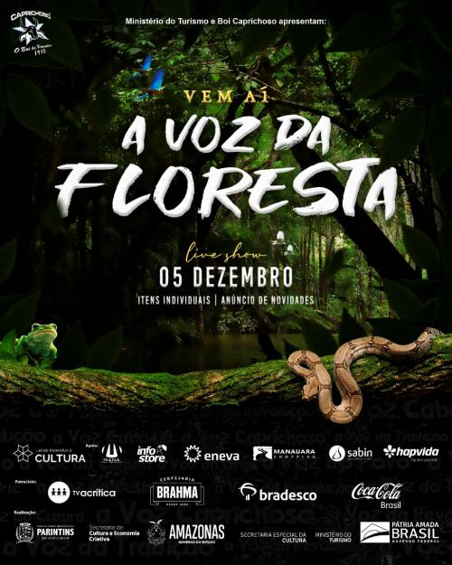 Caprichoso vai anunciar dia 5 de dezembro novo levantador de toadas 
