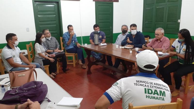 Em Humaitá, Idam reúne com órgãos ambientais para discutir regularização agroambiental no Sul do Amazonas