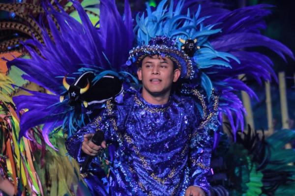 Patrick Araújo novo levantador de toadas de Caprichoso tem apoio de Chico da Silva e do maestro Neil Armstrong 