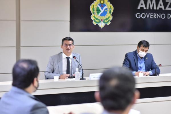 Wilson Lima e David Almeida firmam parcerias em prol de Manaus 