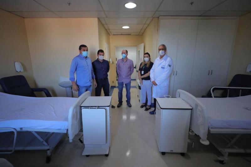 Wilson Lima abre 23 leitos na FCecon para pacientes com câncer diagnosticados com Covid-19