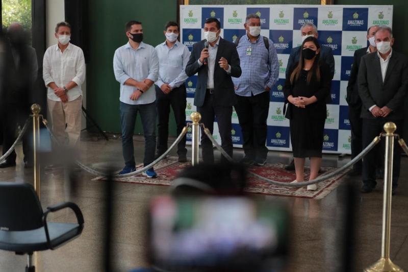 Wilson Lima anuncia medidas fiscais para comércio e acesso a crédito para empreendedores Wilson Lima anuncia medidas fiscais para comércio e acesso a crédito para empreendedores