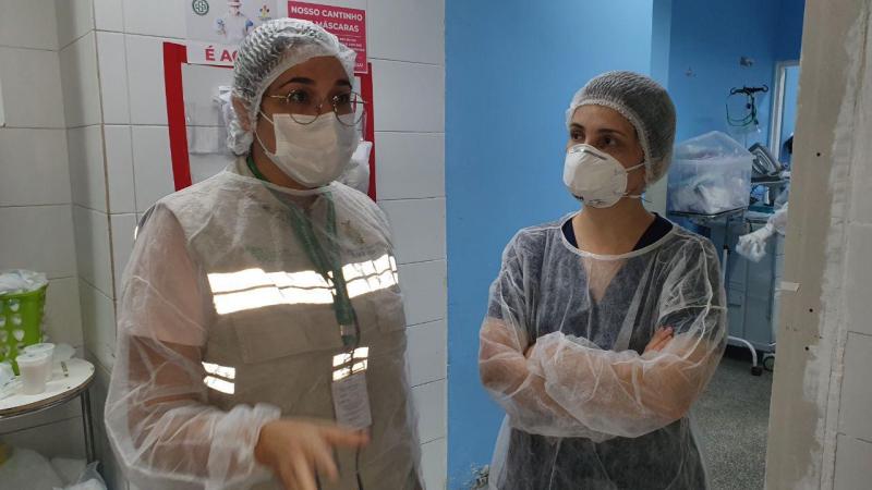 Hospital e Pronto-Socorro Platão Araújo passa por vistoria da Secretaria de Controle Externo e FVS-AM Hospital e Pronto-Socorro Platão Araújo passa por vistoria da Secretaria de Controle Externo e FVS-AM