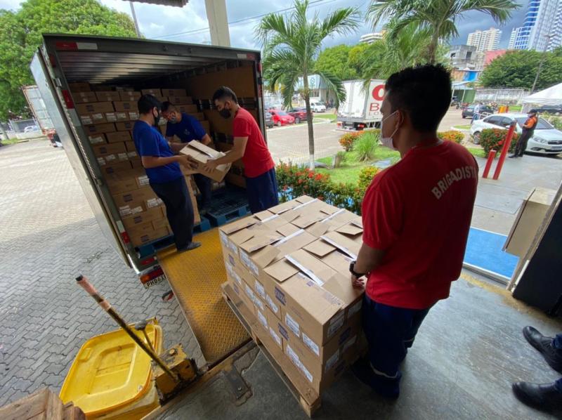 Central de Medicamentos recebe novo carregamento de insumos para tratamento de pacientes com Covid-19