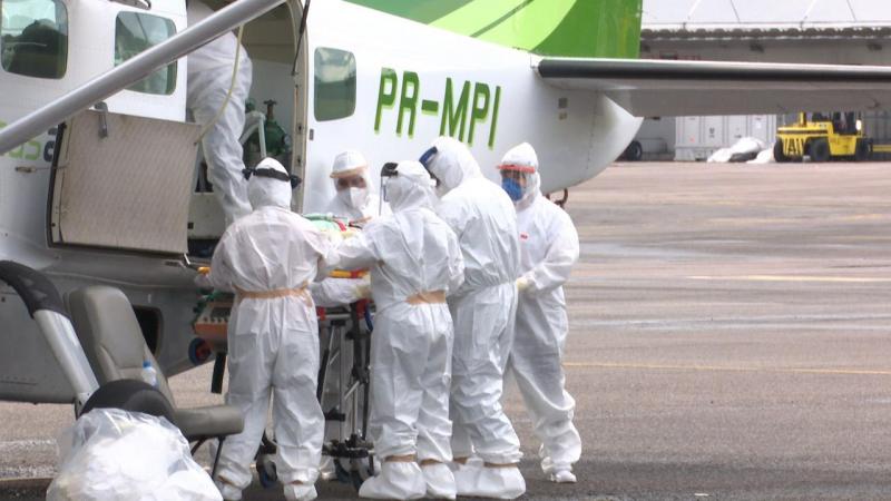 Governo do Amazonas transfere pacientes de Tabatinga para o Acre