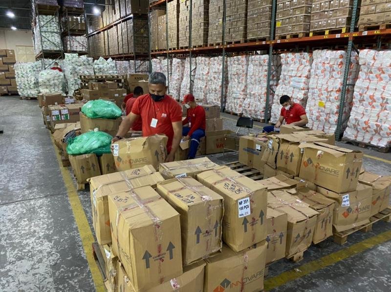 Cema designa grupo exclusivo para entrega e distribuição de doações para hospitais
