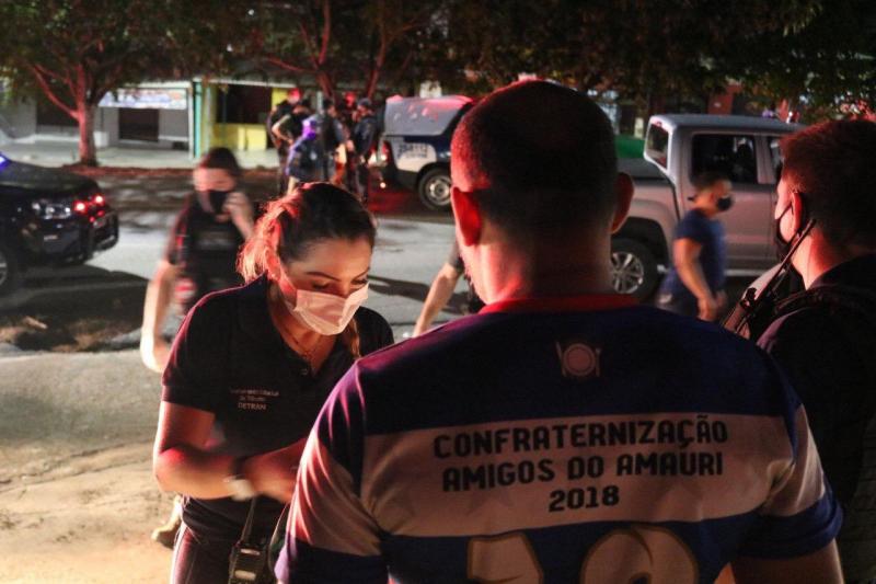 Em Manaus, “Operação pela Vida” teve 17 detidos e cinco veículos apreendidos