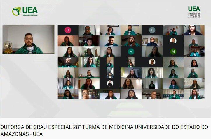 Colação especial: UEA coloca à disposição da saúde do Amazonas mais 42 novos médicos