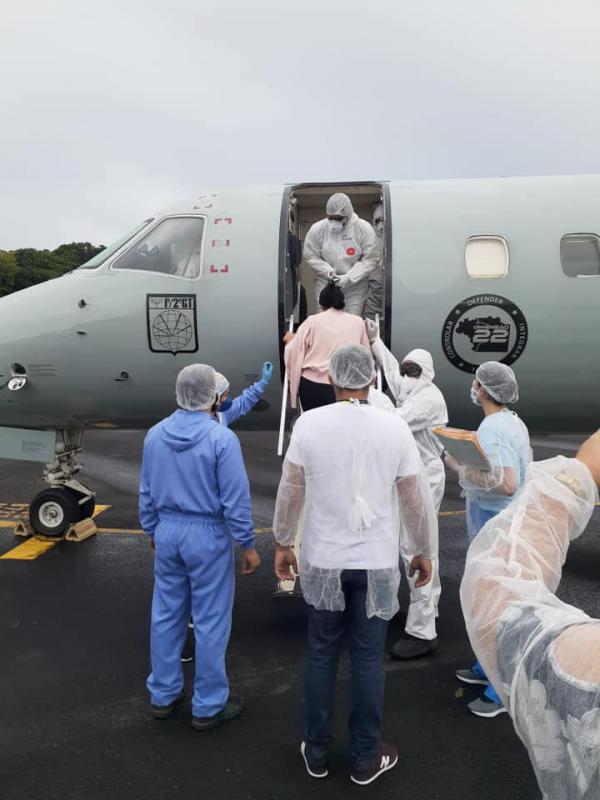    Pacientes de coronavírus de Parintins já estão em Natal, estado Rio Grande do Norte 