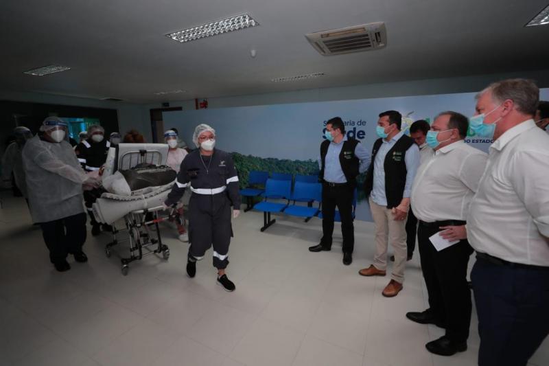 Hospital Nilton Lins atenderá pacientes para desafogar unidades porta de entrada da Covid-19